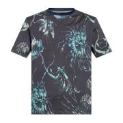 Paul Smith Mönstrad T-shirt Blue, Herr