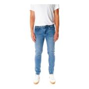 Pepe Jeans Slim Fit Faded Denim Jeans Blue, Herr