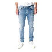 Pepe Jeans Slim Fit Tapered Jeans Blue, Herr