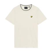 Lyle & Scott Randig T-shirt Beige, Herr