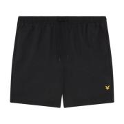 Lyle & Scott Sportiga Badshorts Black, Herr