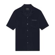 Lyle & Scott Handduk Resort Skjorta Blue, Herr