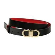 Salvatore Ferragamo Fashionable Womens Belt Assortment Black, Dam