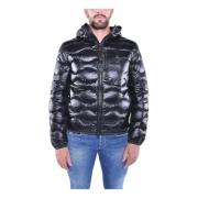 Blauer Huva Fjäder Pufferjacka Black, Herr