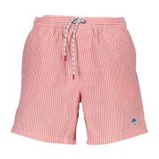 North Sails Randig Simboxershorts Rosa Pink, Herr