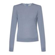 Tory Burch Crewneck Sweater Blue, Dam