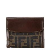 Fendi Vintage Pre-owned Canvas plnbcker Brown, Dam