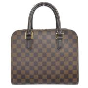 Louis Vuitton Vintage Pre-owned Canvas louis-vuitton-vskor Brown, Dam