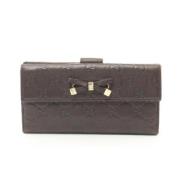 Gucci Vintage Pre-owned Laeder plnbcker Brown, Dam