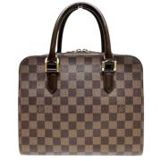 Louis Vuitton Vintage Pre-owned Canvas handvskor Brown, Dam