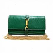 Gucci Vintage Pre-owned Laeder plnbcker Green, Dam