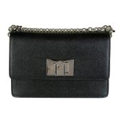 Furla Mini Crossbody Väska Black, Dam