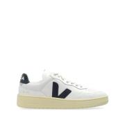 Veja Vita Lädersneakers med Perforerad Tåbox White, Herr