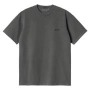 Carhartt Wip Duster Script T-Shirt Svart Gray, Herr