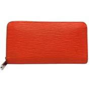 Louis Vuitton Vintage Pre-owned Laeder plnbcker Orange, Dam