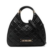 Love Moschino Svarta väskor för stilmedvetna Black, Dam