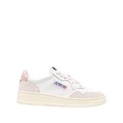 Autry Låg Topp Vit/Rosa Sneakers White, Dam