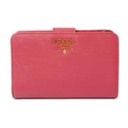 Prada Vintage Pre-owned Laeder plnbcker Pink, Dam