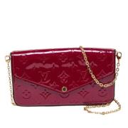 Louis Vuitton Vintage Pre-owned Laeder kuvertvskor Red, Dam