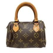 Louis Vuitton Vintage Pre-owned Canvas louis-vuitton-vskor Brown, Dam