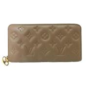 Louis Vuitton Vintage Pre-owned Laeder plnbcker Beige, Dam