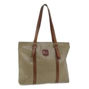 Celine Vintage Pre-owned Laeder totevskor Beige, Dam