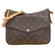 Louis Vuitton Vintage Pre-owned Canvas louis-vuitton-vskor Brown, Dam