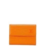 Louis Vuitton Vintage Pre-owned Laeder plnbcker Orange, Dam