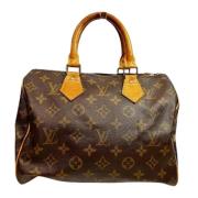 Louis Vuitton Vintage Pre-owned Canvas handvskor Brown, Dam