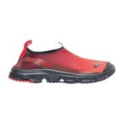 Salomon Lätta Slip-On Sneakers med Sömlösa Överdelar Red, Herr