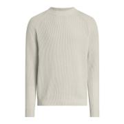 Calvin Klein Jeans Raglan Sweater i Ivory White White, Herr