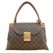 Louis Vuitton Vintage Pre-owned Canvas louis-vuitton-vskor Brown, Dam