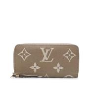 Louis Vuitton Vintage Pre-owned Laeder plnbcker Beige, Dam