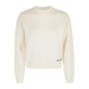 A.p.c. Ester Pullover Sweater Beige, Dam