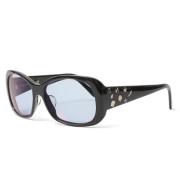 Chanel Vintage Pre-owned Plast solglasgon Black, Dam