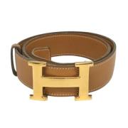 Hermès Vintage Pre-owned Laeder skrp Brown, Dam