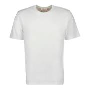 Orlebar Brown Vit Bomull T-shirt Standard Modell White, Herr