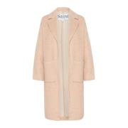 Saint Tropez Corasz Coat Jacka Sepia Rose Melange Pink, Dam