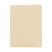 Comme des Garçons Läder Bi-Fold Plånbok Beige, Herr