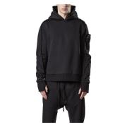 Thom Krom Hoodie med Ficka Black, Herr