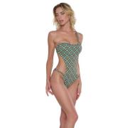 Miss Bikini Fakpve Costume Multicolor, Dam