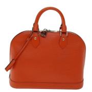 Louis Vuitton Vintage Pre-owned Laeder louis-vuitton-vskor Orange, Dam