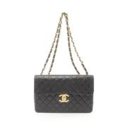 Chanel Vintage Pre-owned Laeder chanel-vskor Black, Dam