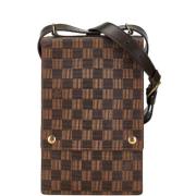 Louis Vuitton Vintage Pre-owned Canvas louis-vuitton-vskor Brown, Dam