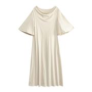 By Malene Birger Elegant Svart Klänning för Kvinnor Beige, Dam