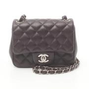 Chanel Vintage Pre-owned Laeder chanel-vskor Purple, Dam