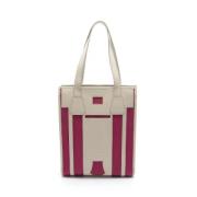 Hermès Vintage Pre-owned Canvas handvskor Pink, Dam