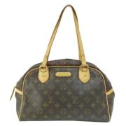 Louis Vuitton Vintage Pre-owned Canvas louis-vuitton-vskor Brown, Dam