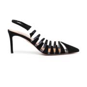 Aquazzura Hot Rumor Sling 75 Black, Dam