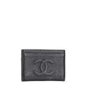 Chanel Vintage Pre-owned Laeder plnbcker Black, Dam